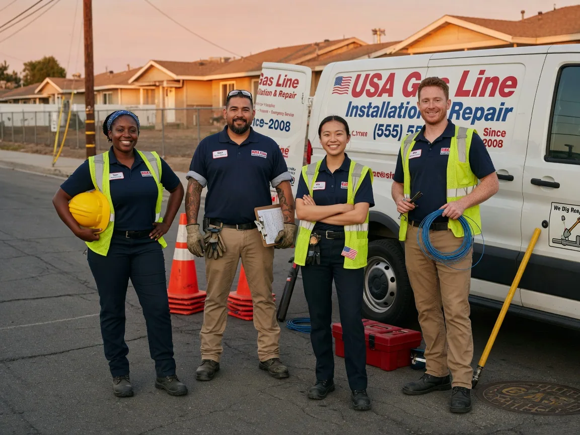 Gas Line Installation company in Winters, CA